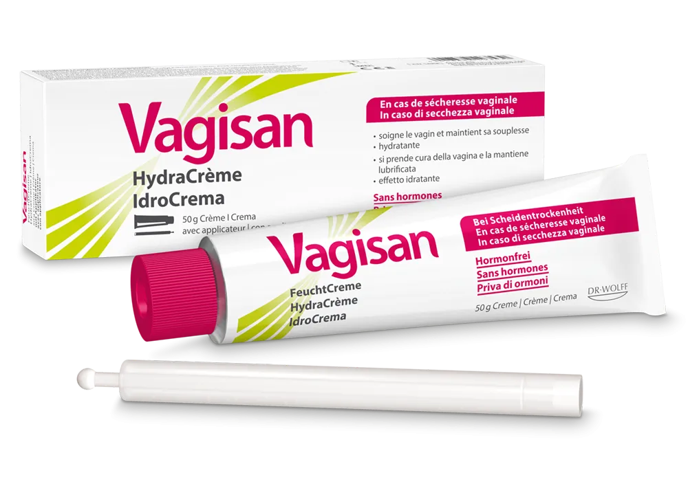Vagisan HydraCrème en cas de sécheresse vaginale