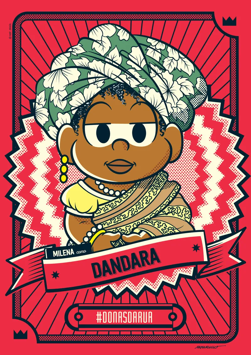 Dandara dos Palmares é homenageada pela Turma da Mônica no Dia ...