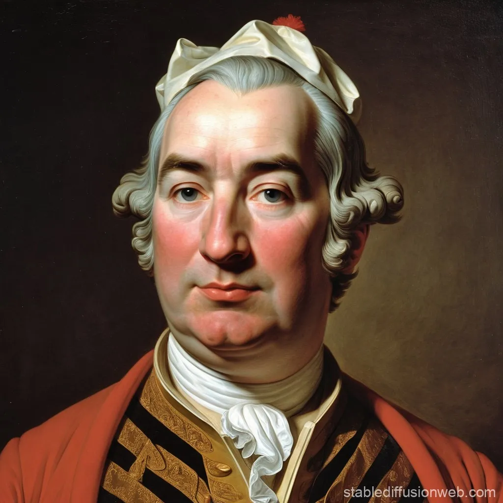 Portrait of David Hume | Stable Diffusion Online