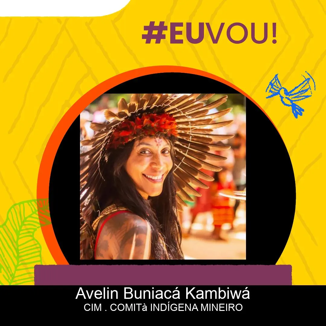 Palestrante - Avelin Buniacá Kambiwá