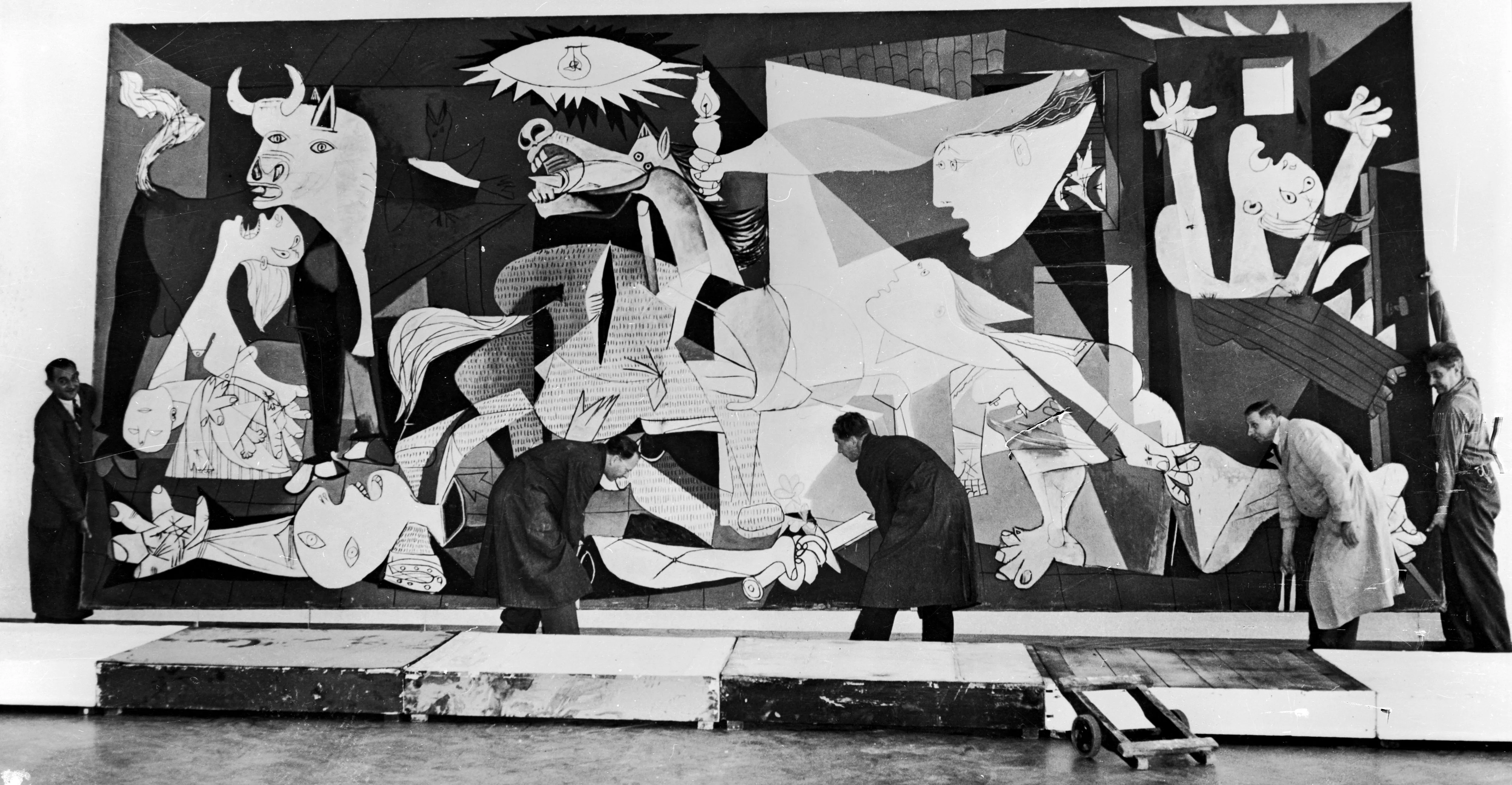 Œuvre De Picasso Guernica _ Le Tableau De Picasso Guernica - IDSQ