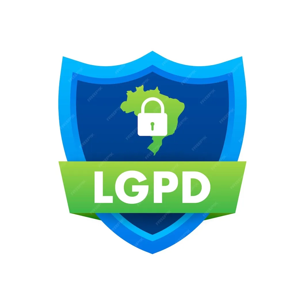 Premium Vector | Lgpd brazilian data protection authority dpa lei geral ...