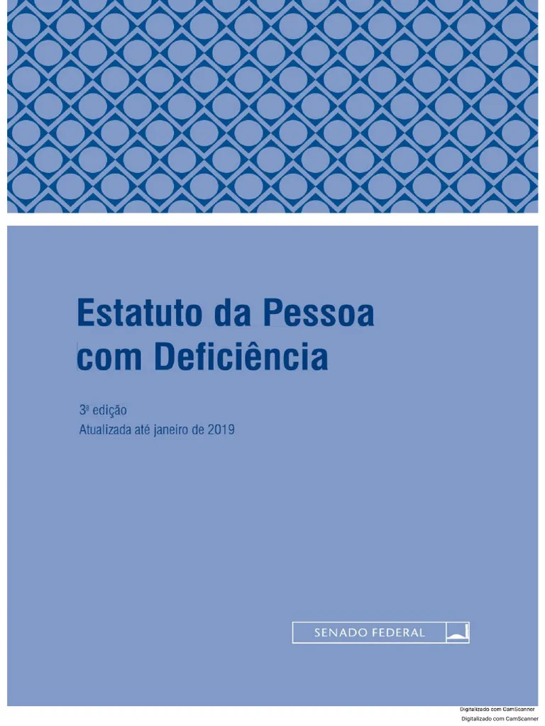 Estatuto Da Pessoa Com Deficiência | PDF