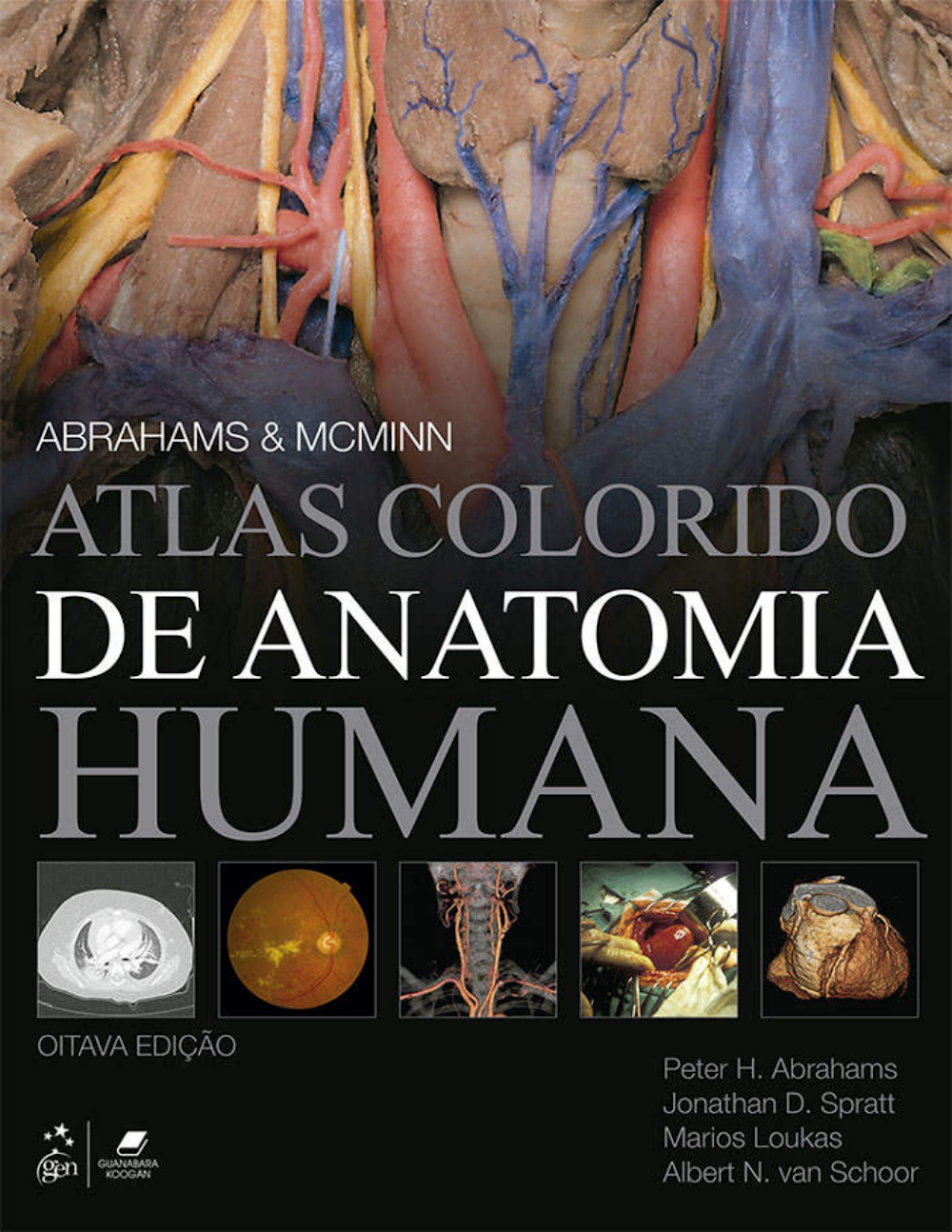 Atlas Colorido de Anatomia Humana: Abrahams & McMinn 8ª Ed