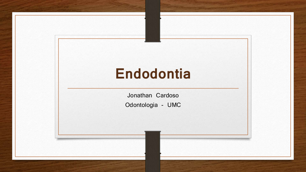 Resumo de Endodontia UMC – Download PDF Gratuito