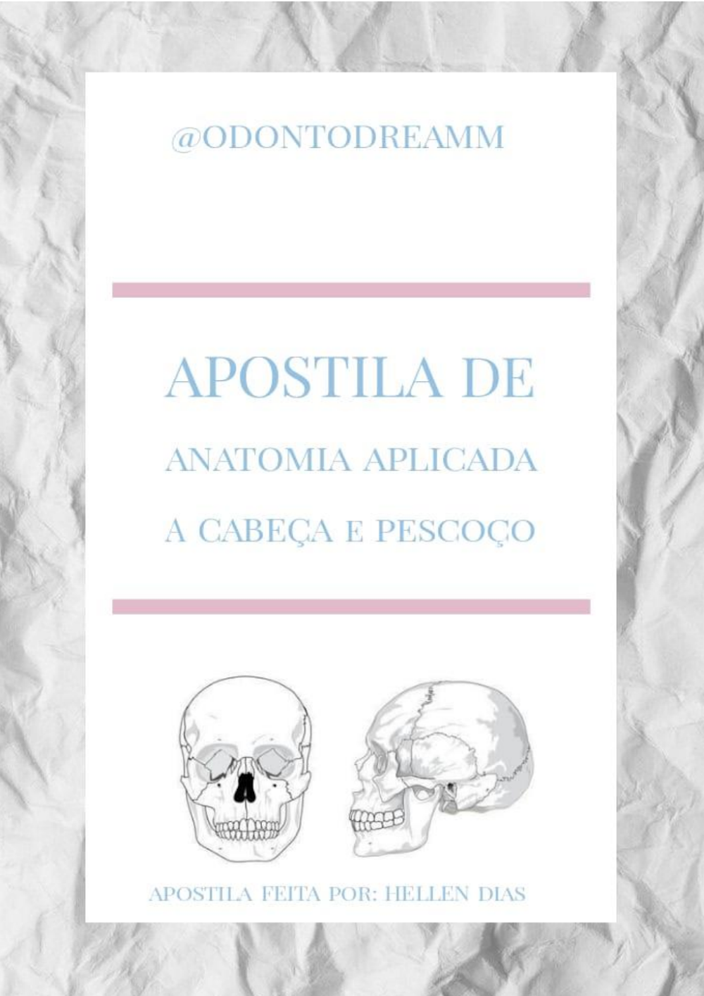 Apostila de Anatomia Aplicada: Cabeça e Pescoço – Odontologia