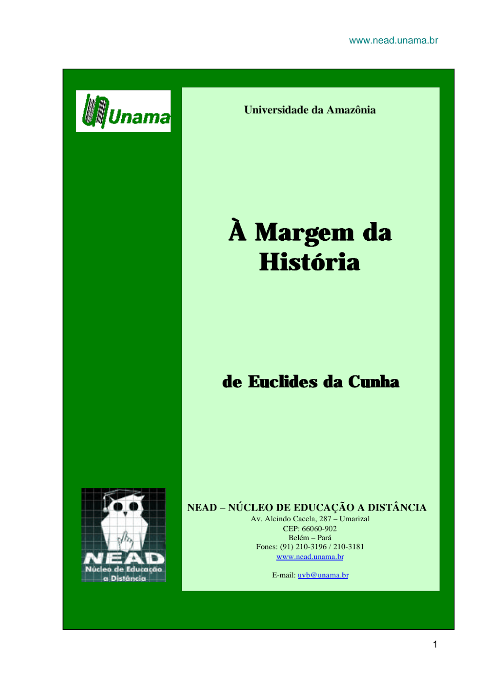 À Margem da História