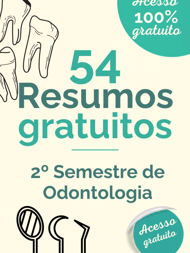 📚 54 reusmo gratuitos de 2º Semestre de odontologia