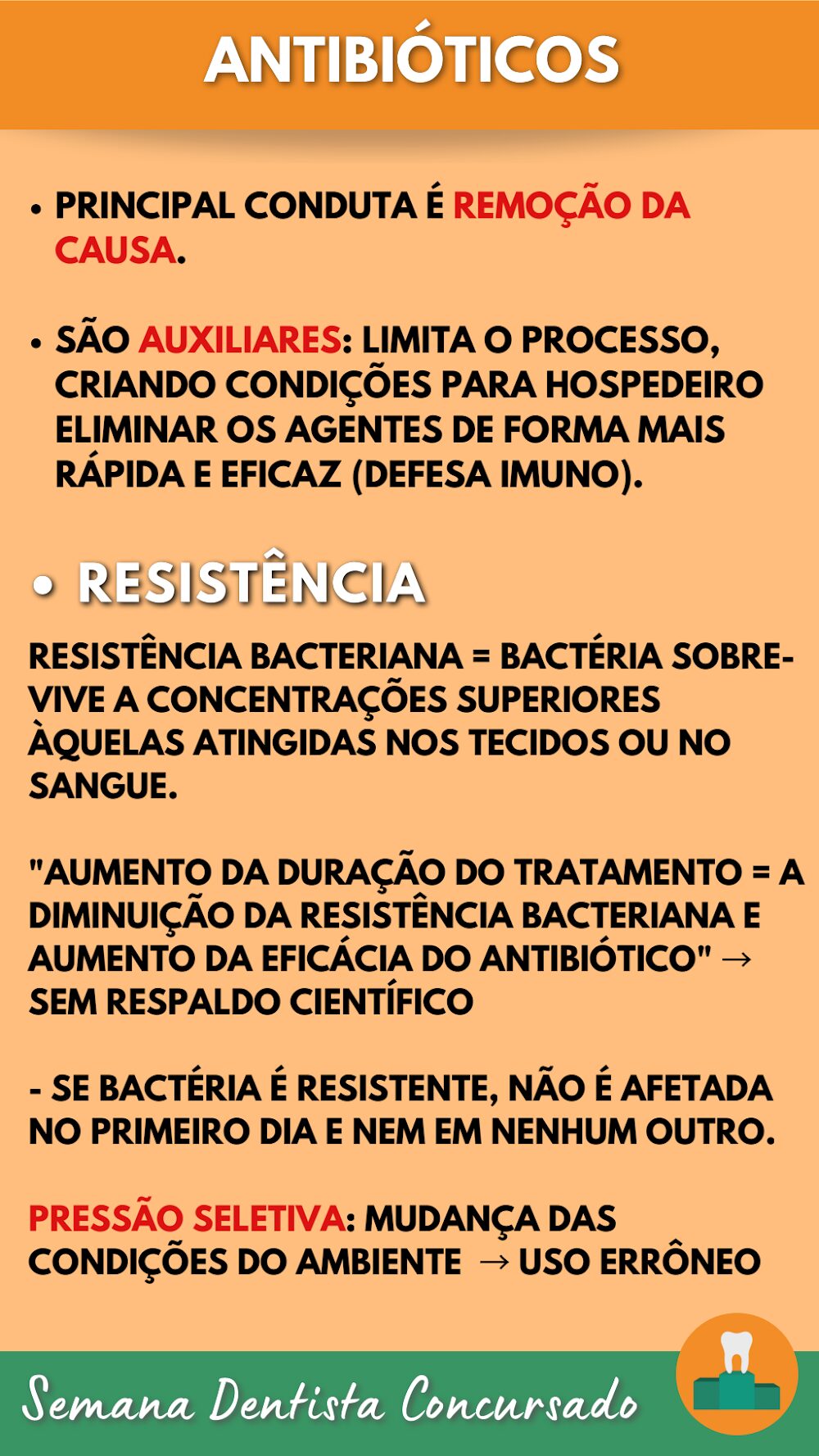 Antibióticos: Uso e Resistência em Odontologia