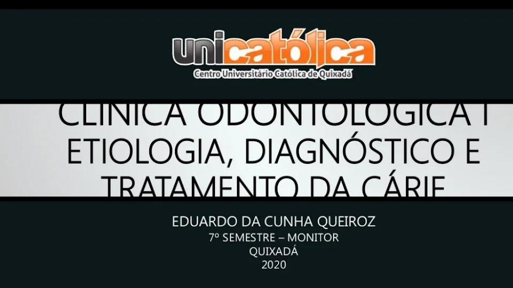 Cariologia Clínica: Conceitos Atuais e Fatores de Risco da Cárie