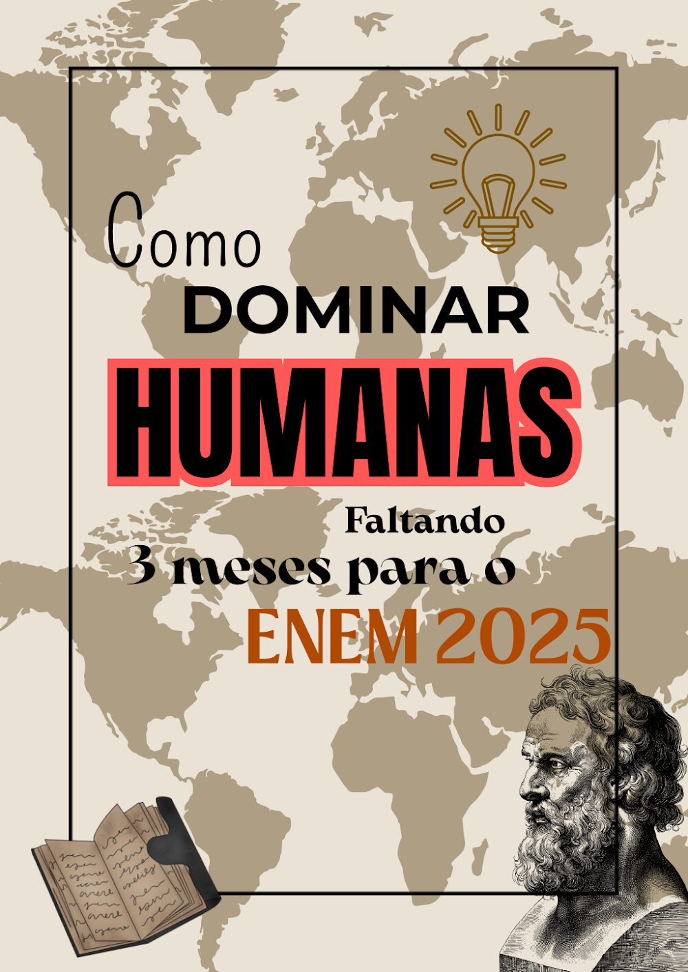 Dominar Humanas ENEM 2025: Guia Gratuito em 3 Meses