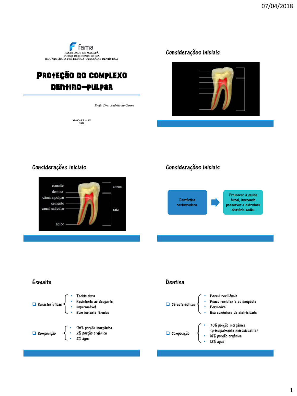 Proteção do Complexo Dentino-Pulpar: Guia Essencial