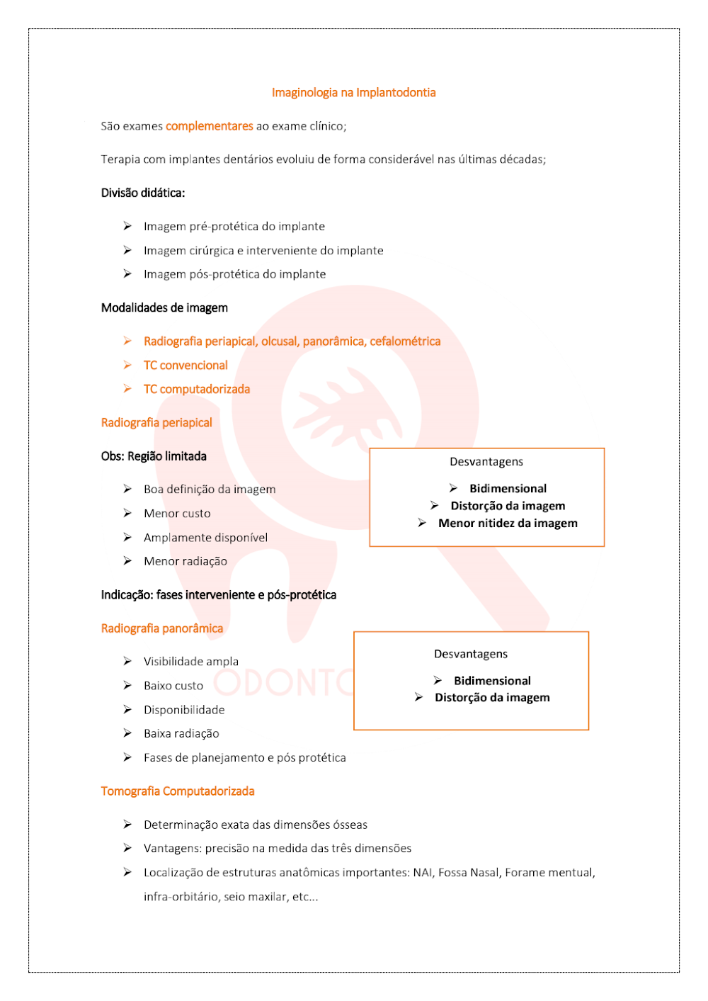 Imaginologia na Implantodontia: Guia Completo para Diagnóstico